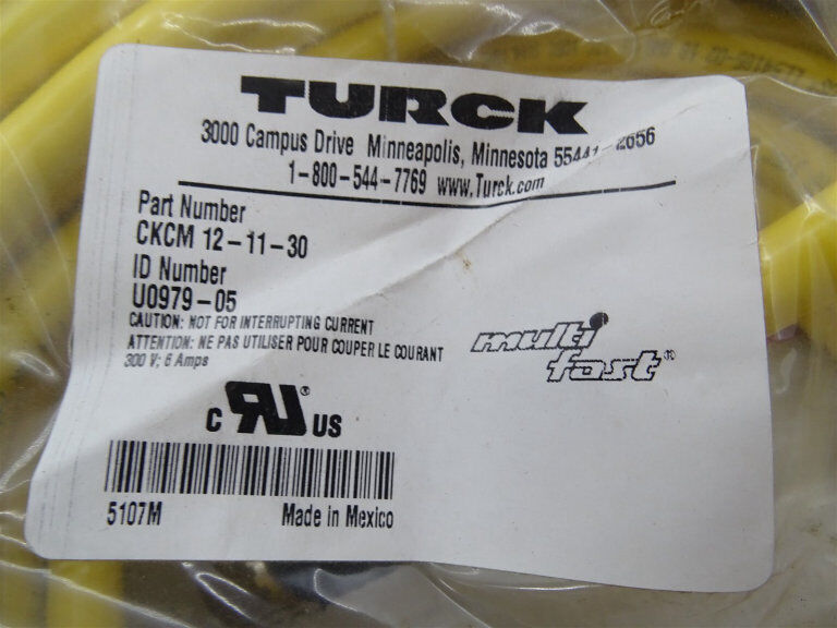 TURCK CKCM 12-11-30 Cable - TURCK