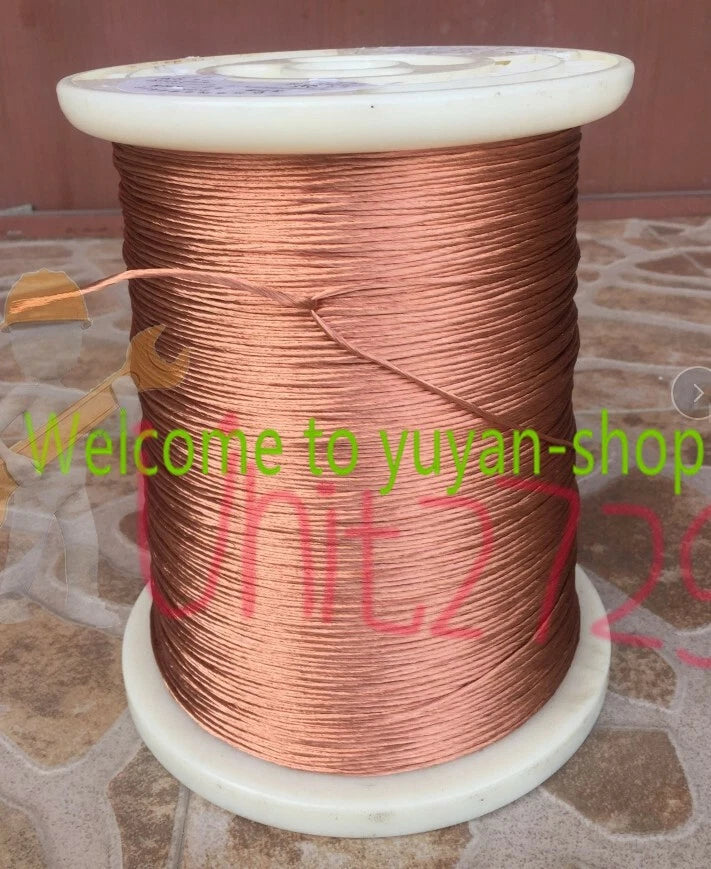 1X Enameled copper wire twisted-pair AWG32 X 30 Strands Litz Wire 30/32 #un