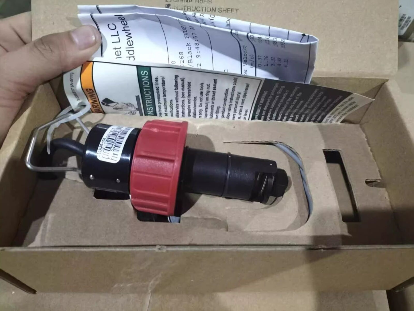 new 1pcs +GF+ Runner Flowmeter Flow Sensor P51530-P1 （DN125-200) - MODCON