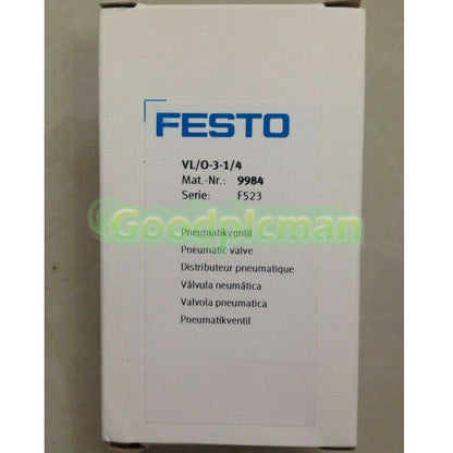 FESTO VL/O-3-1/4 9984 PLC Module 1Pcs/