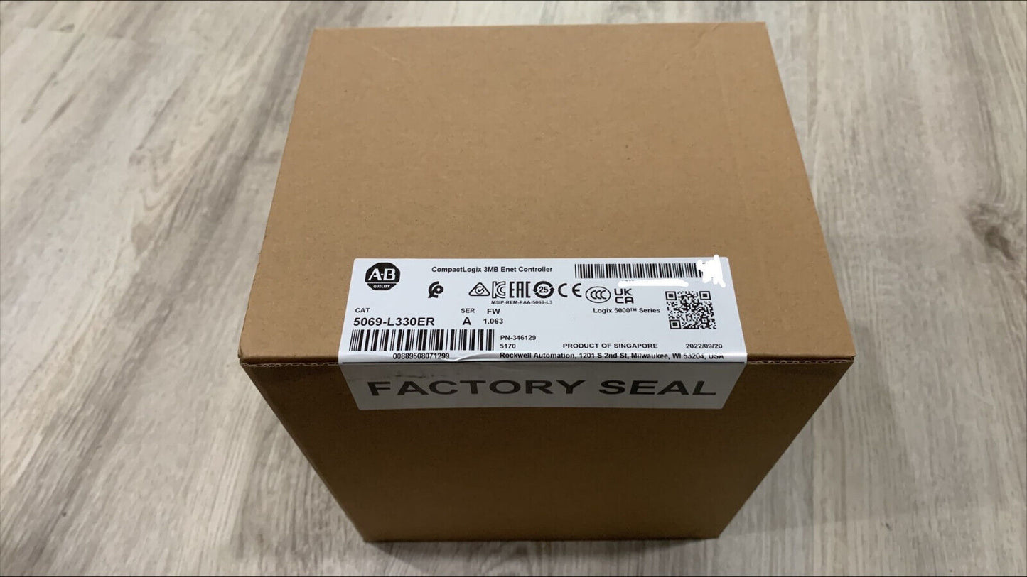 Allen Bradley 5069-L330ER CompactLogix Controller - ALLEN BRADLEY