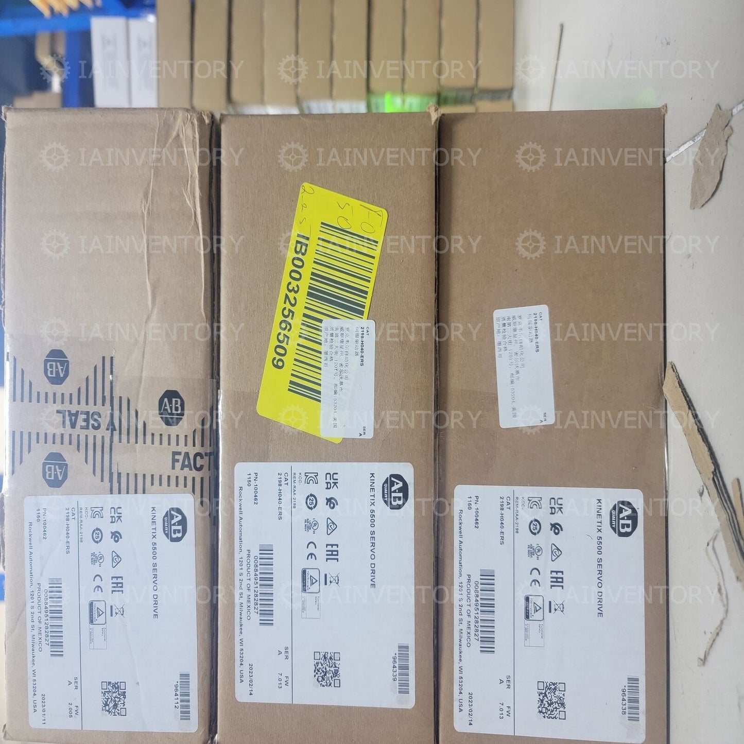 Allen Bradley 2198-H040-ERS KINETIX 5500 Factory Sealed - ALLEN BRADLEY