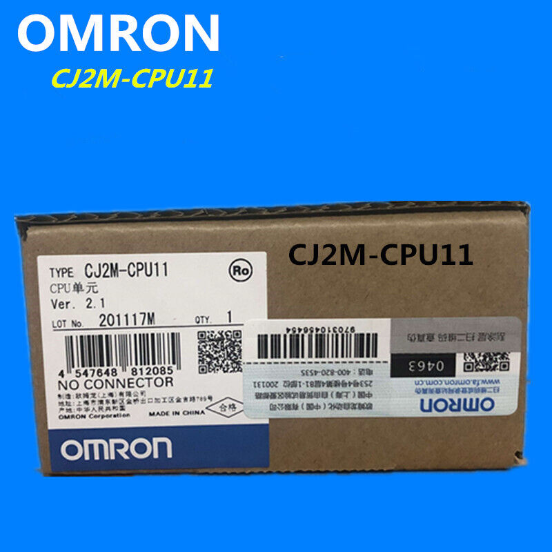 new 1pcs Omron CPU Unit Module CJ2M-CPU11 PLC Module - OMRON