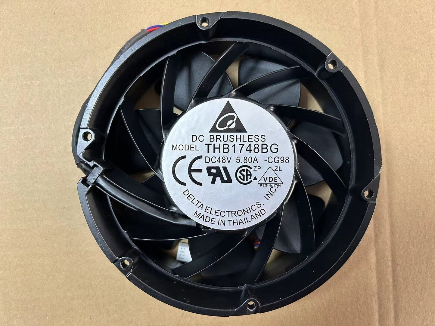 FOR Delta THB1748BG DC 48V 5.80A inverter 17CM 17251 cooling fan 4wires