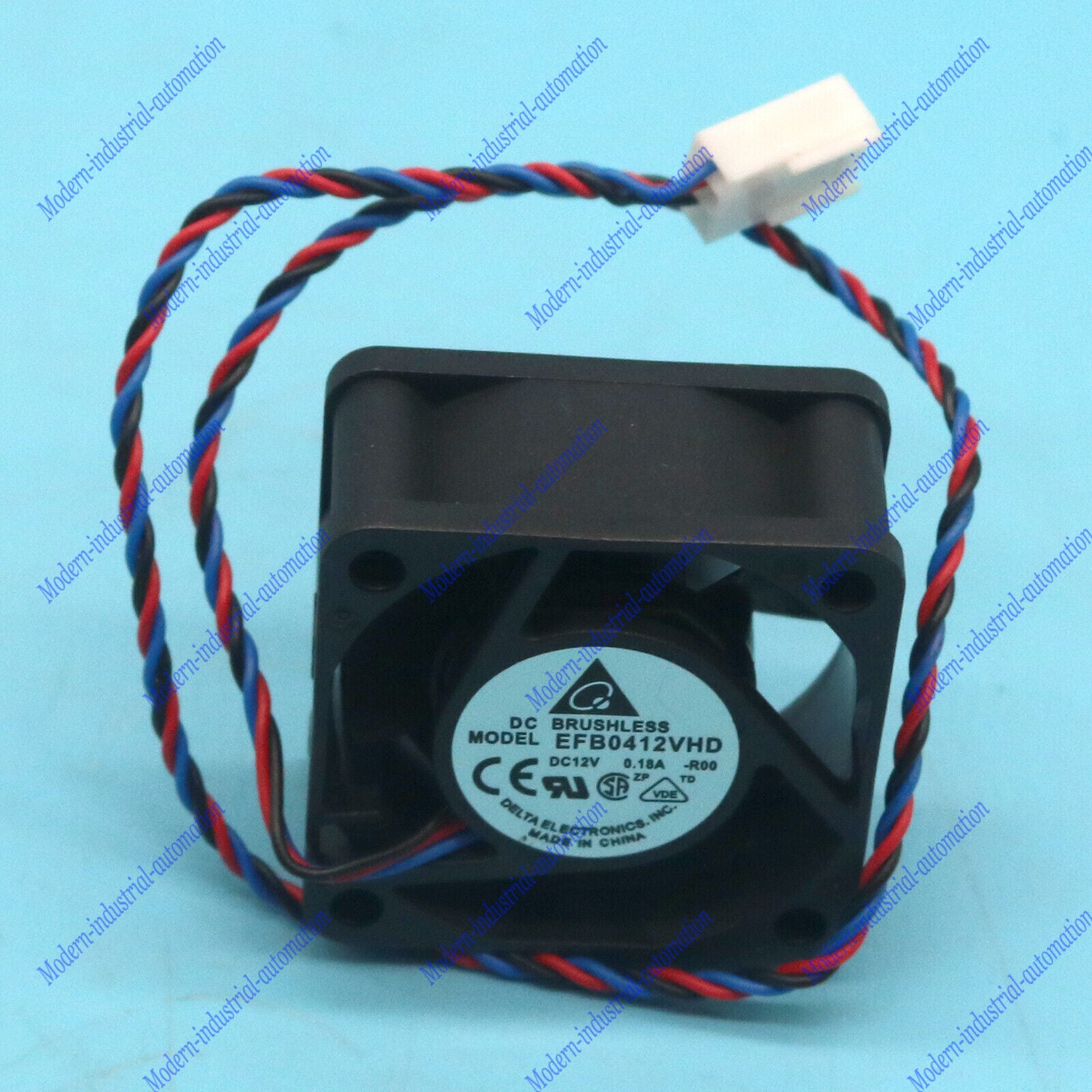 new 1PC  Delta EFB0412VHD 4020 40mm 4CM DC12V 0.18A 3-wire Switch cooling