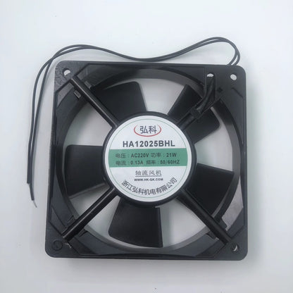 1PCS HA12025BHL AC220V 21W 0.21A 12CM Axial Mute Cooling Fan
