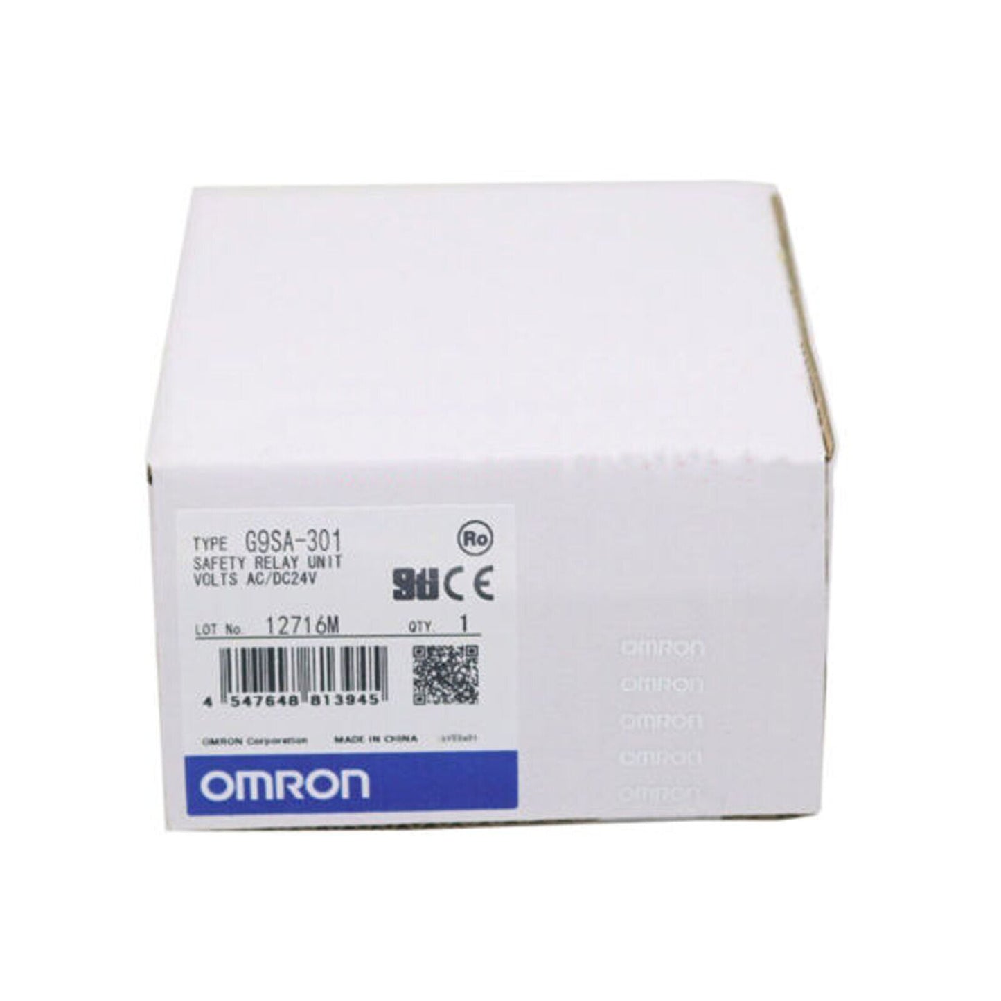 new Omron G9SA-301 Safety Relay 24 V AC/DC G9SA301 - OMRON