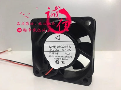 Mitsubishi MMF-06G24ES ROA 6025 DC24V 0.10A 6CM 2-Wire Inverter Cooling Fan