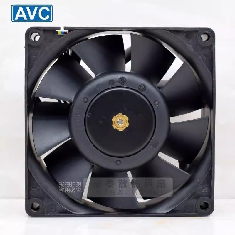 AVC 2B09238B12M 9238 DC12V 0.84A 9CM 4-Wire Dual Ball Cooling Fan