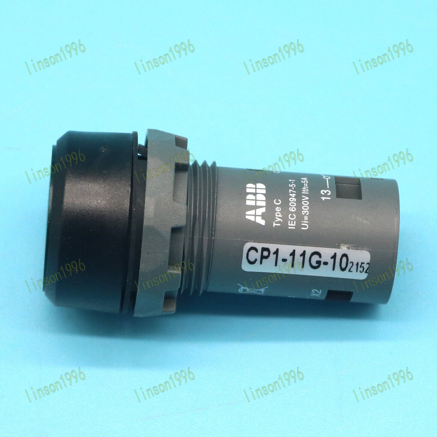 5PC CP1-11G-10 ABB illuminated green push button switch - ABB