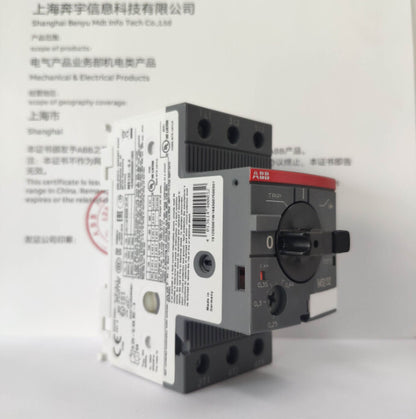 1PC ABB MS132-0.4 0.25-0.4A Manual Motor Starter