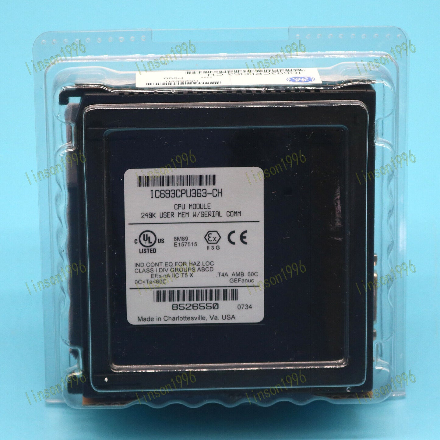 New ONE GE Fanuc IC693CPU363-CH Module - GE FANUC