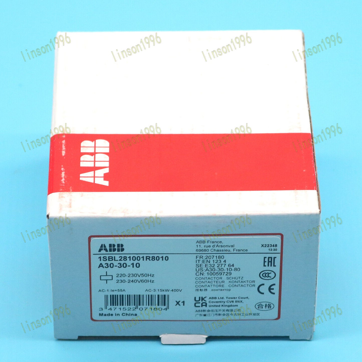 ABB A30-30-10 AC220V AC Contactor Spot Stock - ABB