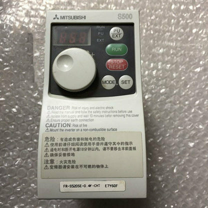 Mitsubishi Inverter FR-S520SE-0.4K-CHT Used, Good Condition - ONE