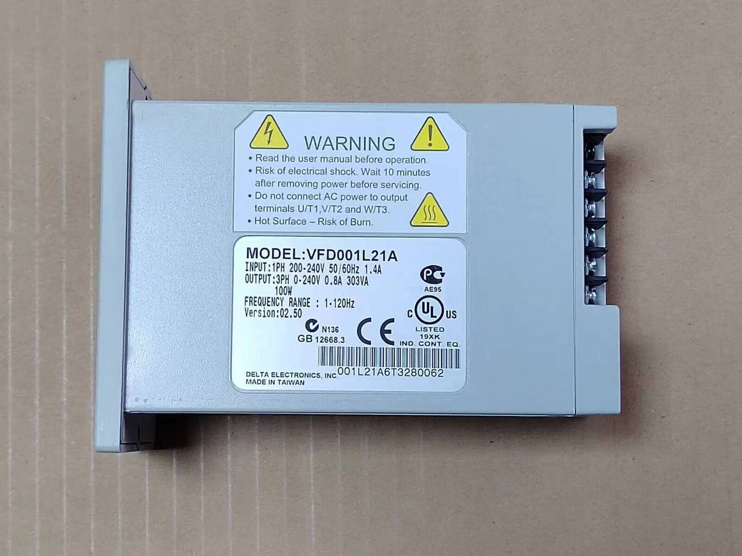 Delta VFD-L 1PC 220V 60W/100W - DELTA