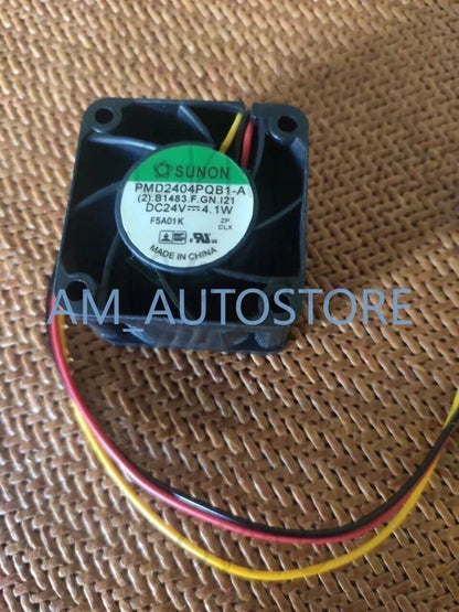 SUNON PMD2404PQB1-A DC24V 4.1W 4cm 40*28MM 3wire Cooling 1PC Fan /