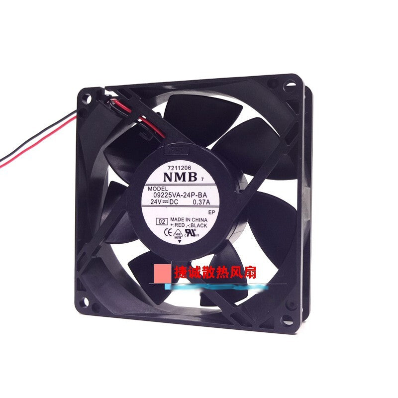 NMB 09225VA-24P-BA 24V 0.37A 9025 9CM 2-wire inverter cooling fan
