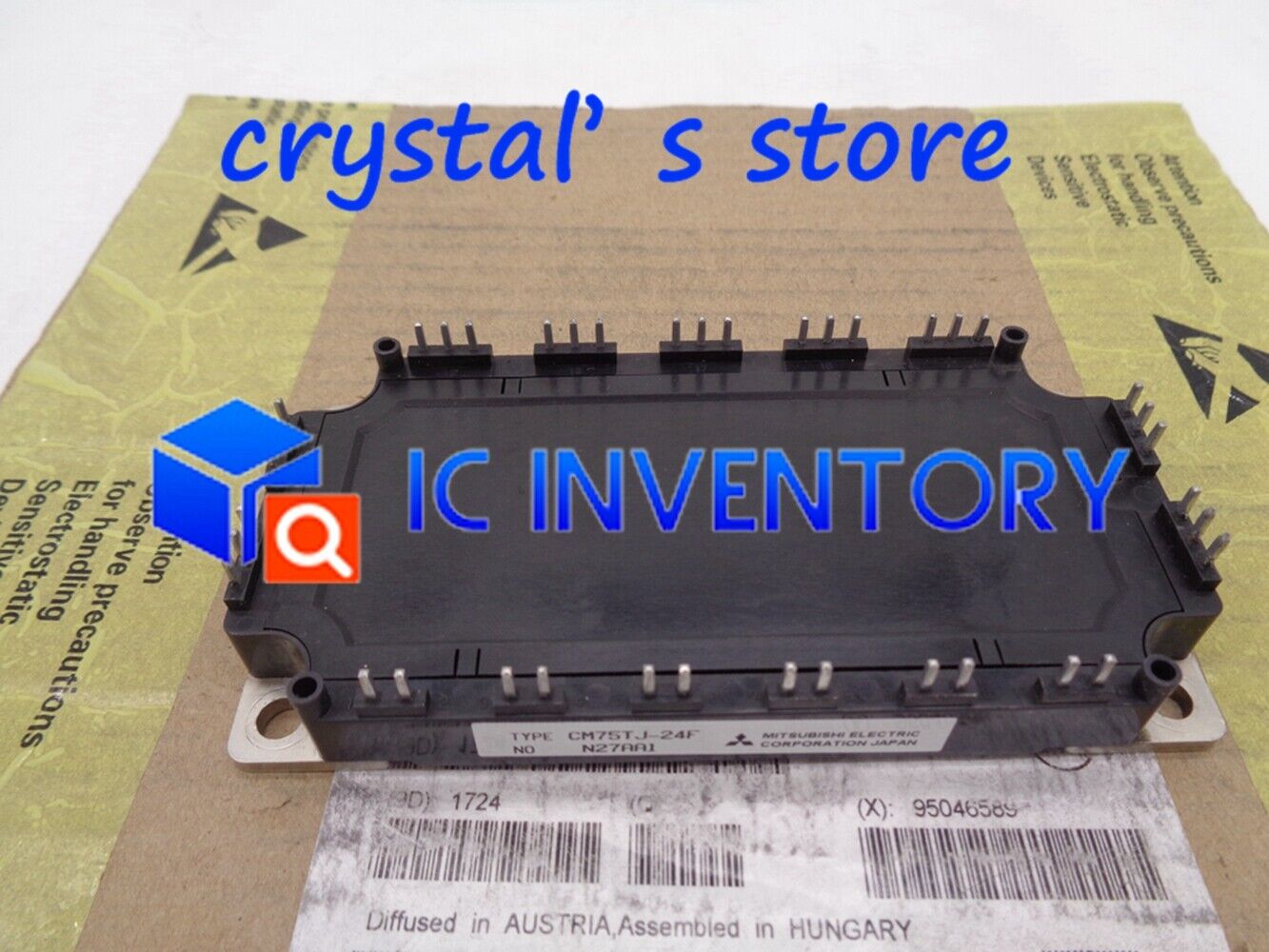new 1PCS MITSUBISHI CM75TJ-24F Power Module Supply Quality Guarantee - MITSUBISHI