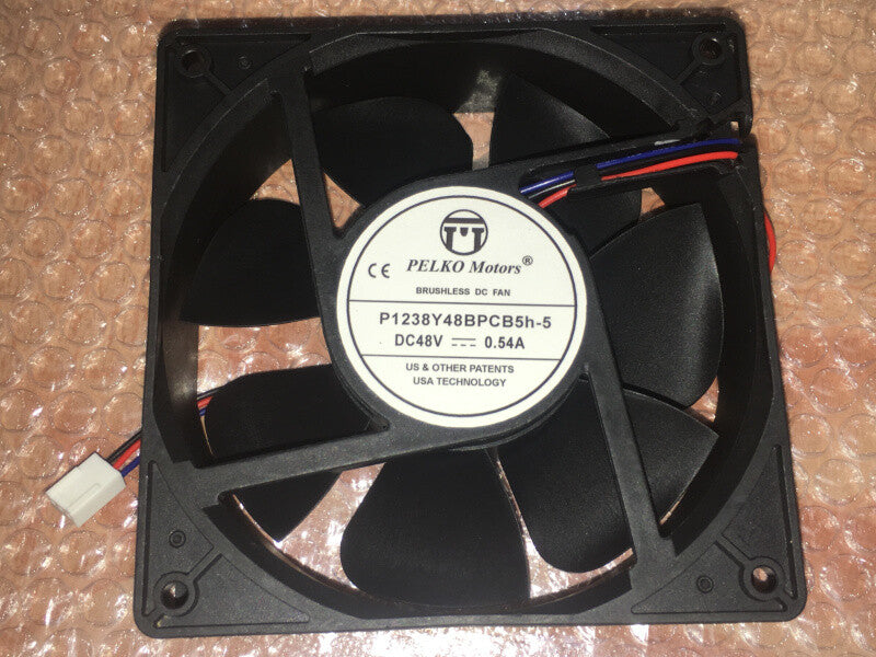 1pcs  PELKO MOTORS P1238Y48BPCB5H-5 DC48V 12 cm inverter fan 3pin