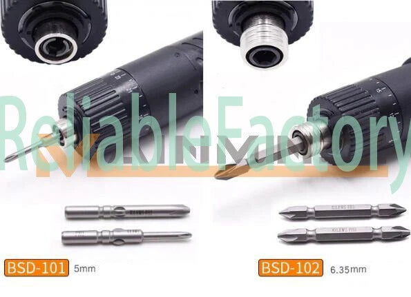One 220V Mini Adjustable Electric Screwdriver Sets BSD-102 BSD-101