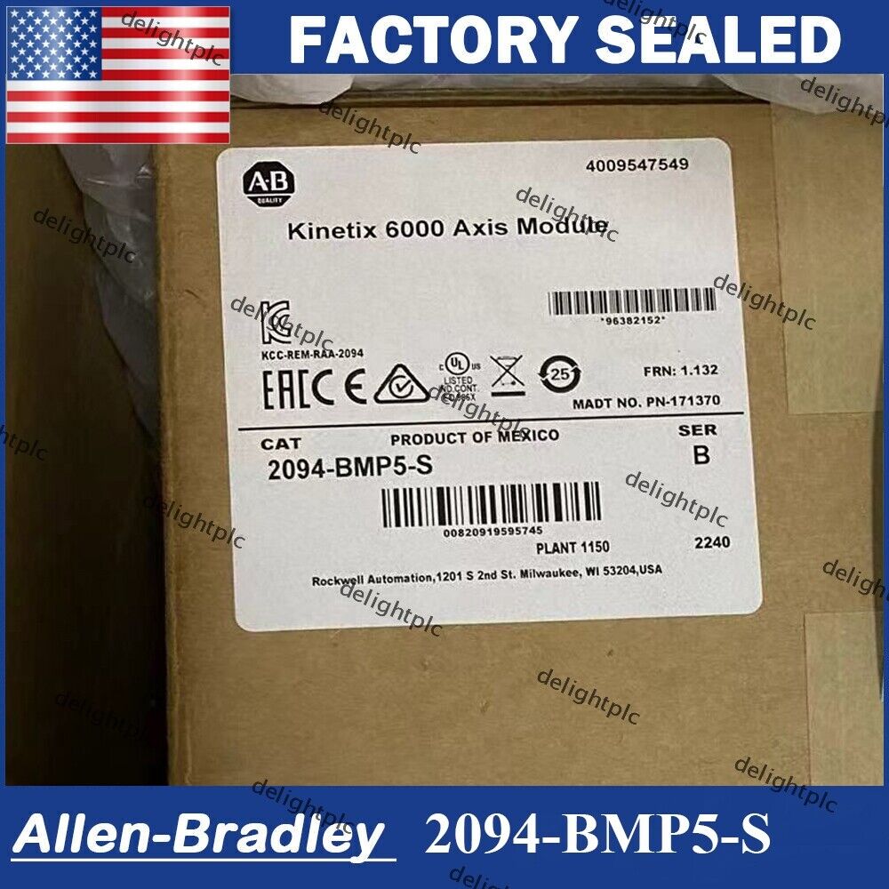 Allen-Bradley NEW 2094-BMP5-S AB SER C Kinetix 6000 Axis Module Servo Drive - AB