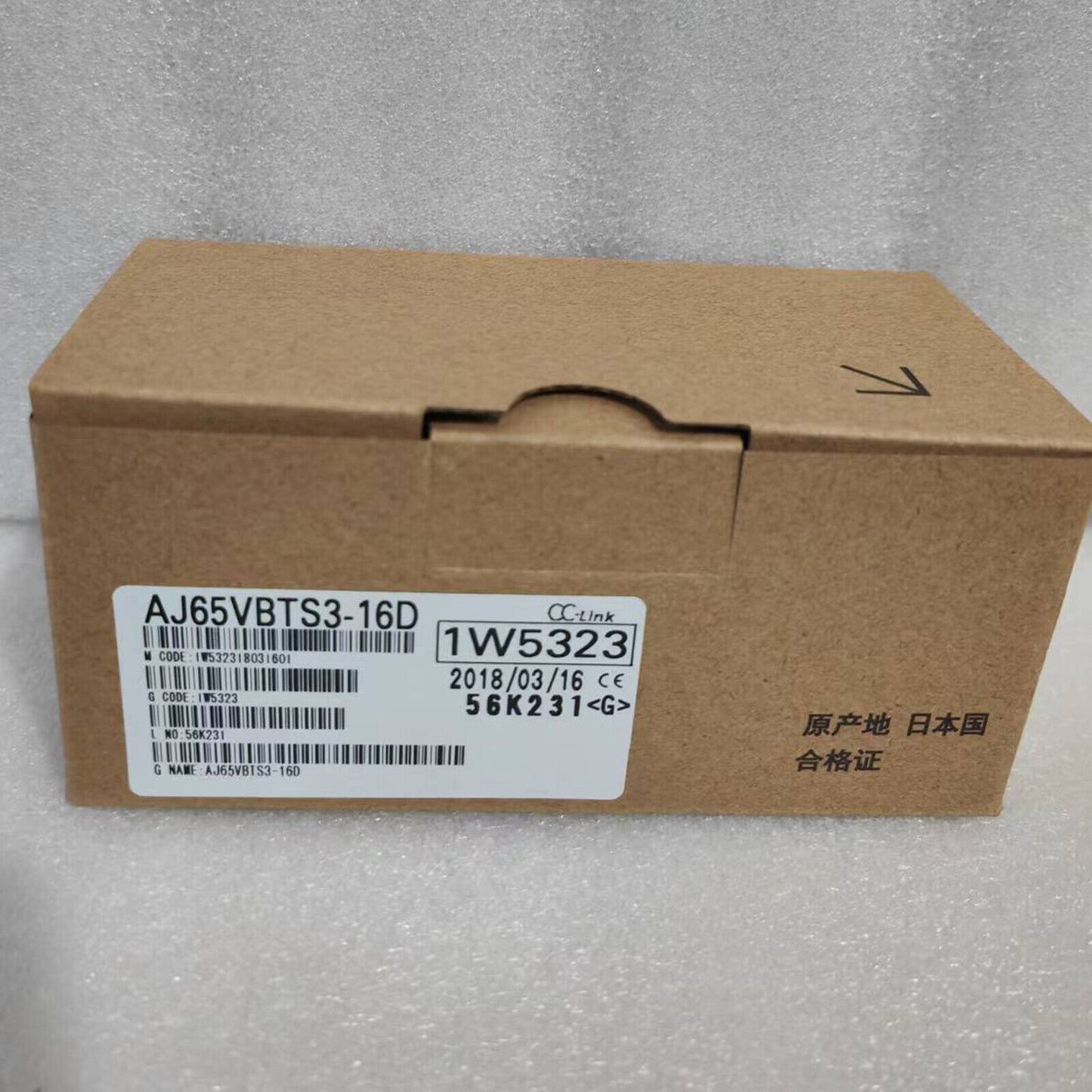 Mitsubishi 1PC PLC AJ65VBTS3-16D in a box, one year - MITSUBISHI