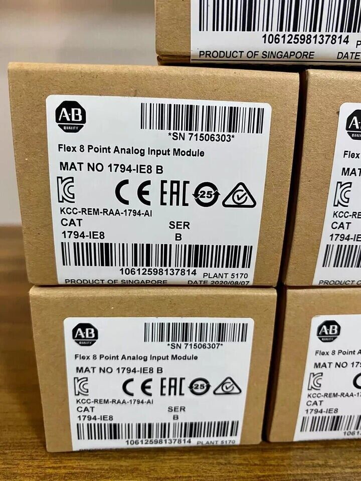 Allen-Bradley SER B Flex 8-Point Analog Input Module 1794IE8 - ALLEN-BRADLEY