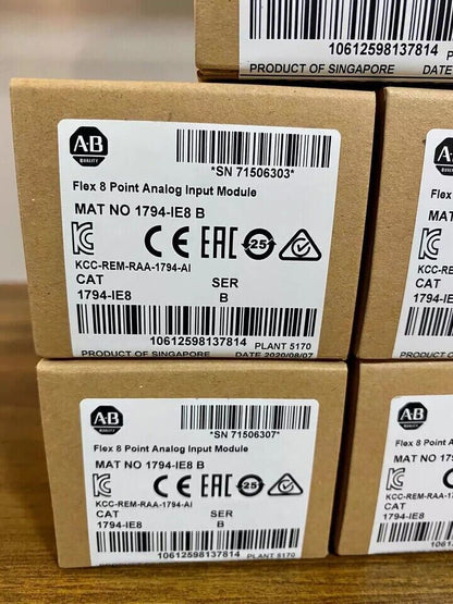 Allen-Bradley SER B Flex 8-Point Analog Input Module 1794IE8 - ALLEN-BRADLEY