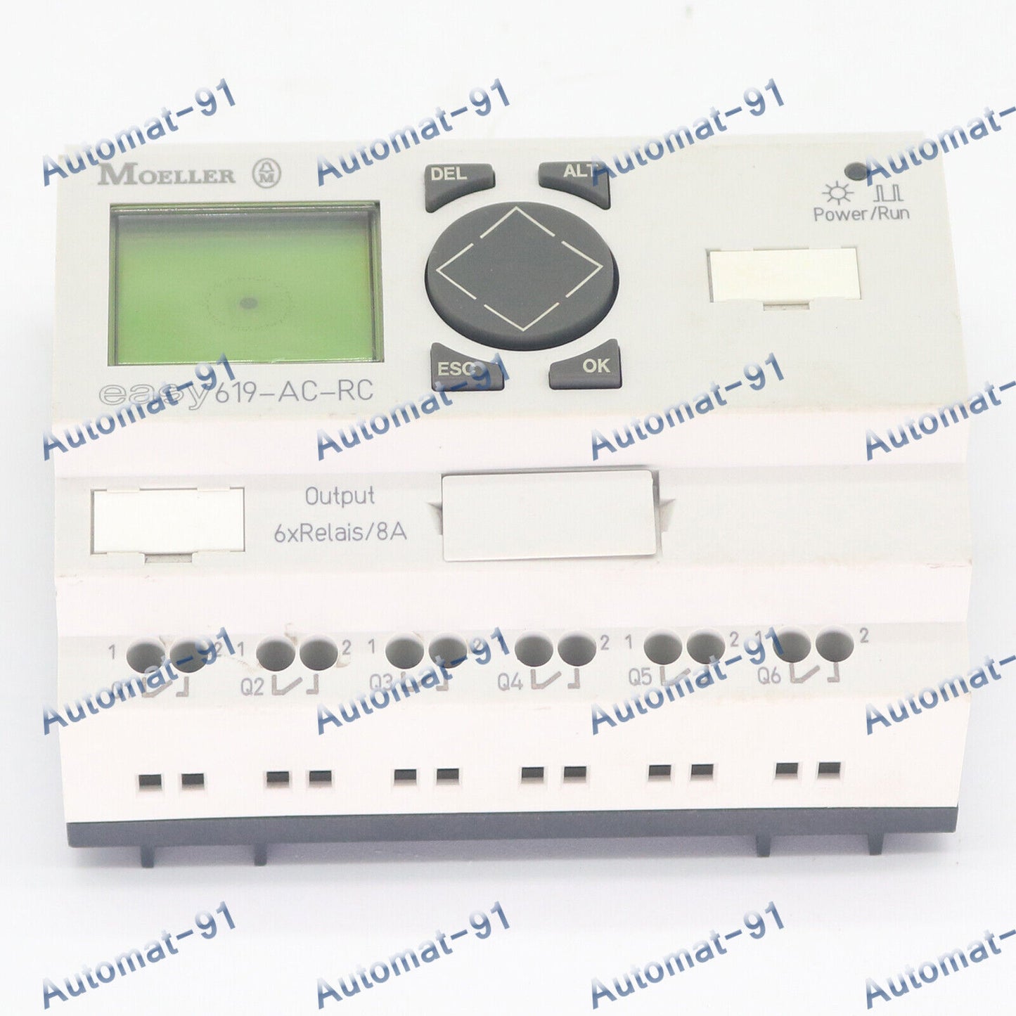 used 1PC eaton Moeller EASY619-AC-RC control relay Tested It in OK - EATON MOELLER