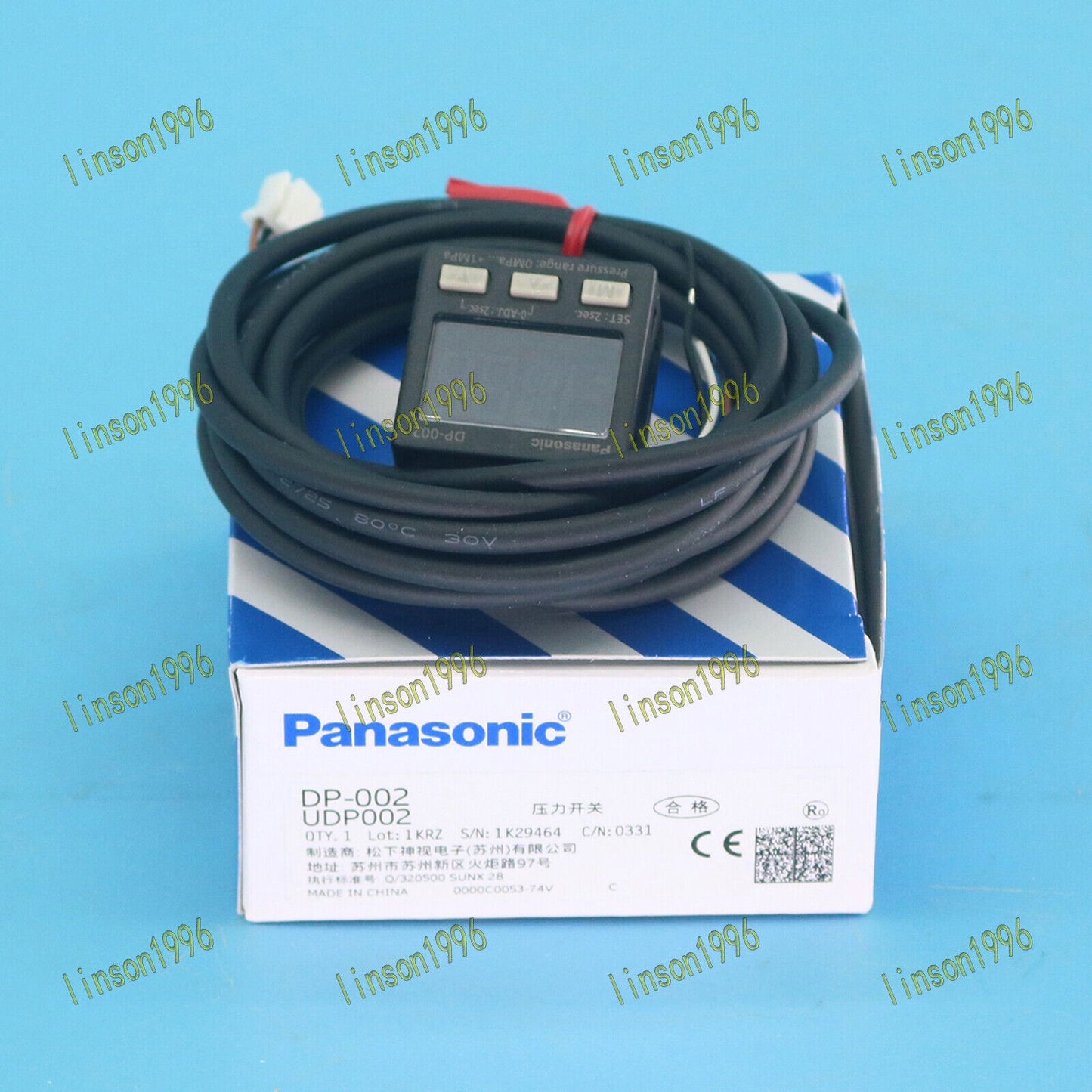 1PC Panasonic DP-002 Pressure Switch in Box - PANASONIC