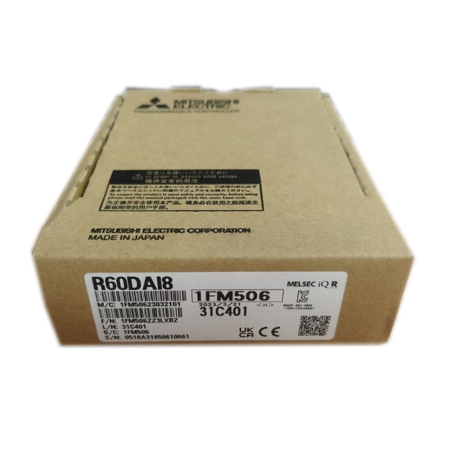Mitsubishi R60DAI8 PLC Analog Unit - MITSUBISHI