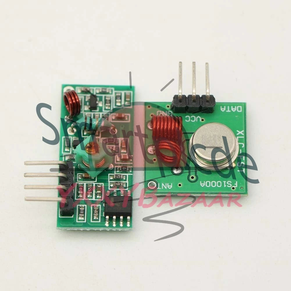 1pcs 433 Mhz DC 5V RF Transmitter & Receiver Module for Arduino Raspberry