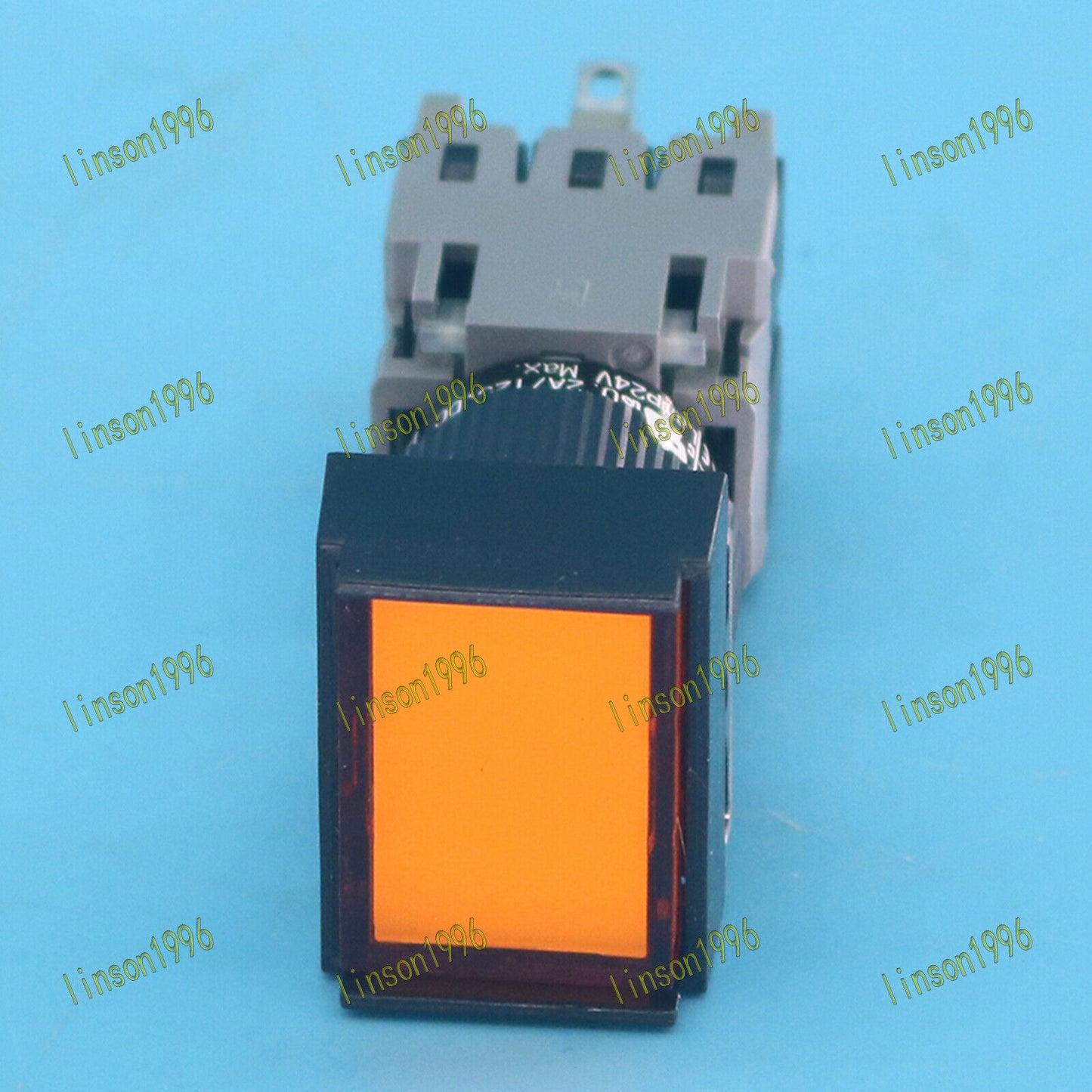 5-PC Command Switch for Fuji AH165-TL5O11E3 Orange Pushbutton Command Switch - FUJI