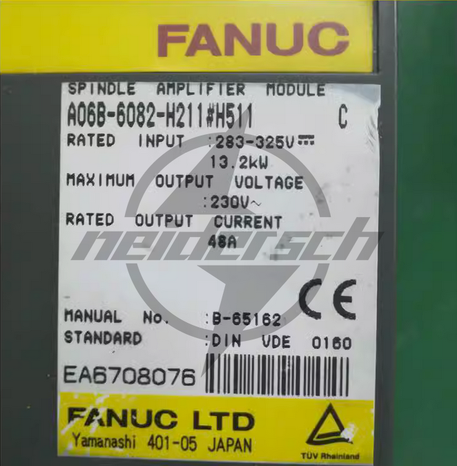 used ONE Fanuc Servo Amplifier A06B-6082-H211#H511 - FANUC