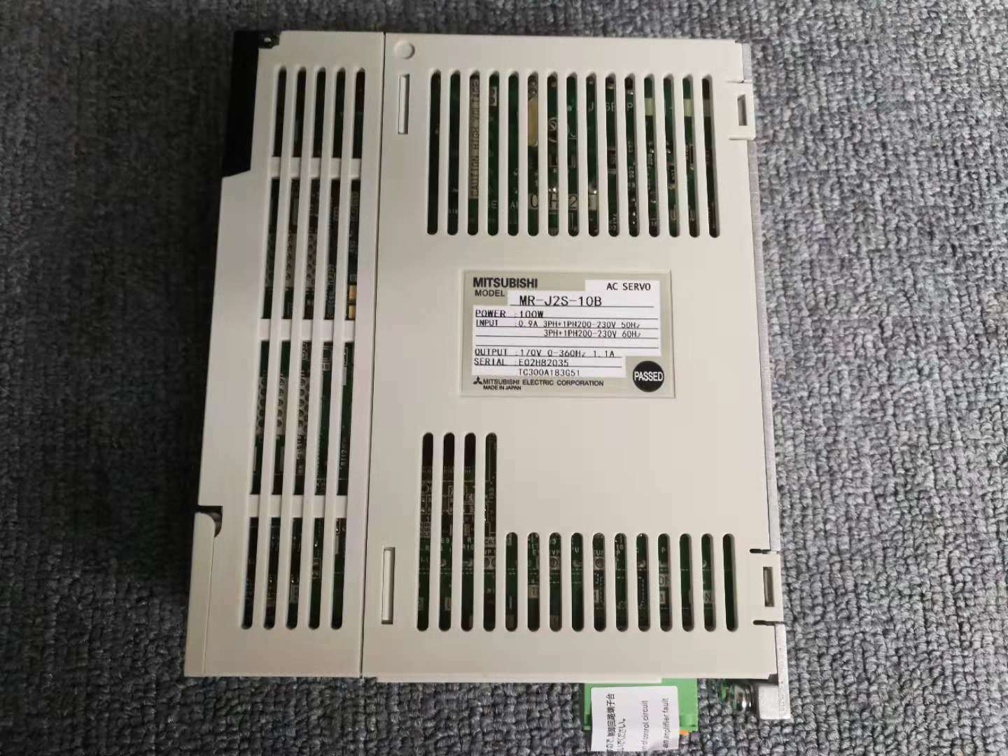 One Mitsubishi MR-J2S-10B AC Servo Driver Amplifier ping
