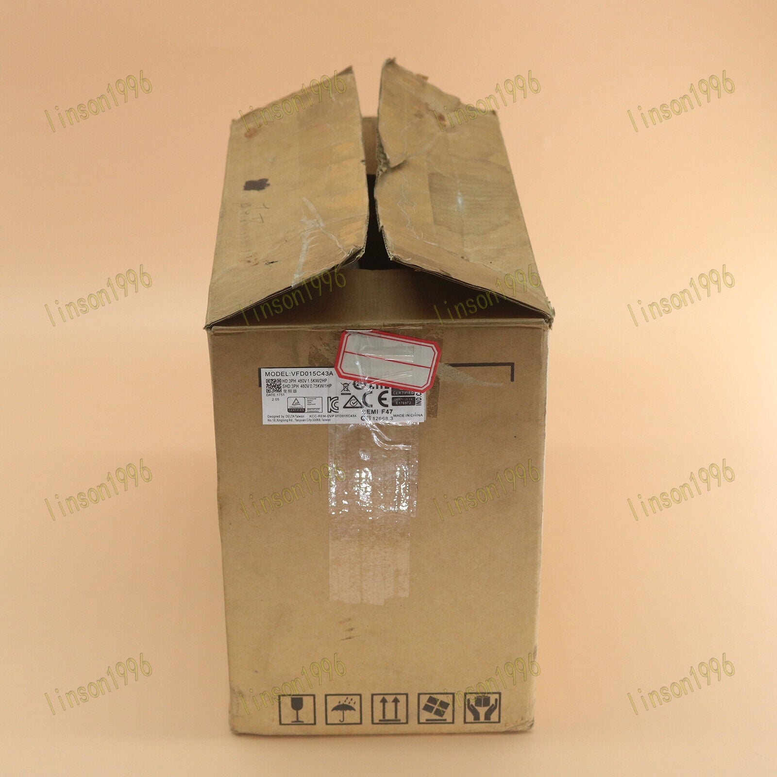 New 1PC DELTA VFD015C43A VFD Inverter Frequency Converter Fast - DELTA