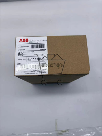 1PCS ABB OT250E03P 1SCA022710R0100 SWITCH DISCONNECTOR 250A