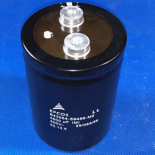 EPCOS Capacitor 400V, 4800UF, Model B43564-S9488-M2 - EPCOS