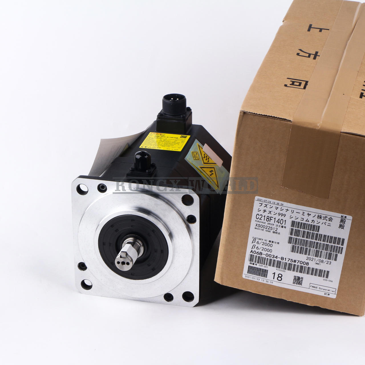 Fanuc Servo Motor A06B-0034-B175#7008 | High-Quality Servo Motor - FANUC