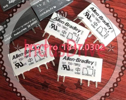 1PC Allen-Bradley 700-TBR12 12VDC 6A 250VAC power relay 5-pin Fast delivery