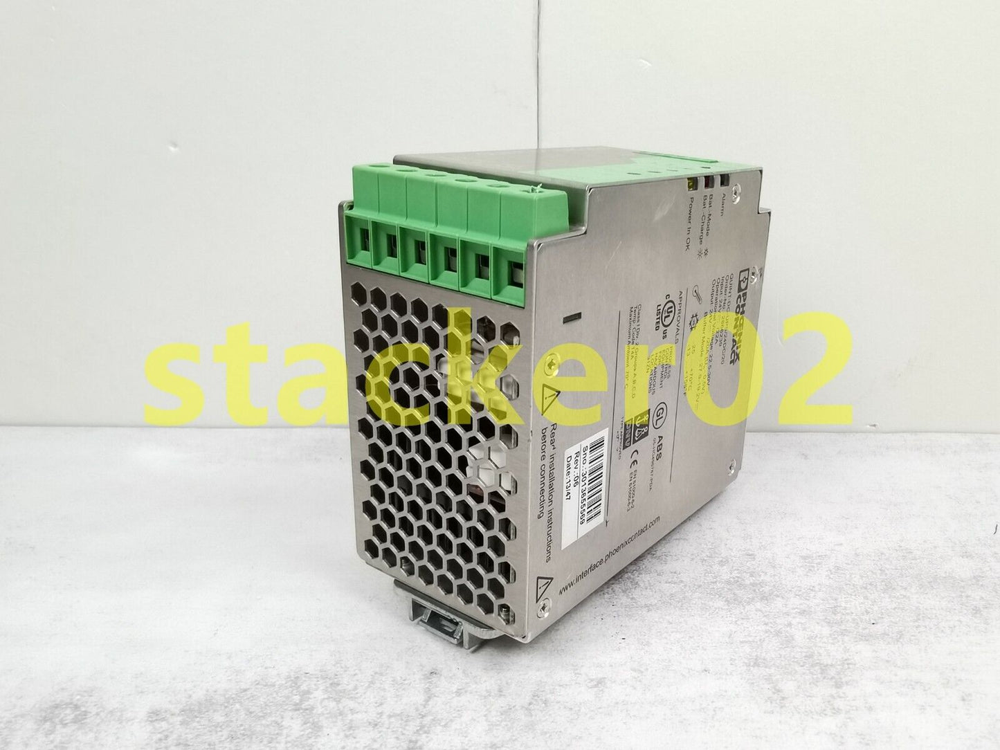used PHOENIX CONTACT QUINT-DC-UPS/24DC/20 Power Supply - PHOENIX