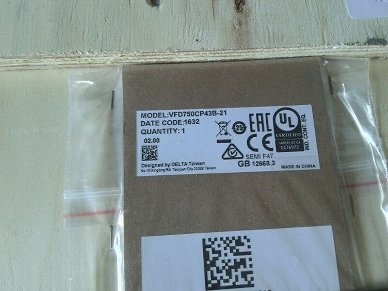 new One Delta VFD750CP43B-21 75kw 100HP 3phase AC380V VFD Inverter - DELTA