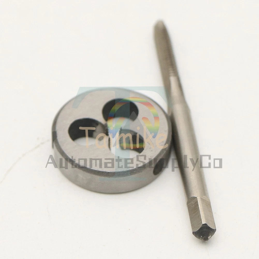 No 5-44 UNF Tap and Die Set Right Hand, 5 x 44 UNF Thread Tap and Round Die