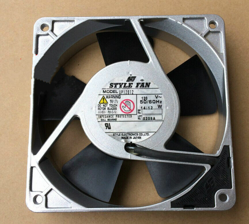 1pcs  STYLE FAN UP12B12 115V 14 / 12W 120 * 120 * 25MM aluminum frame fan
