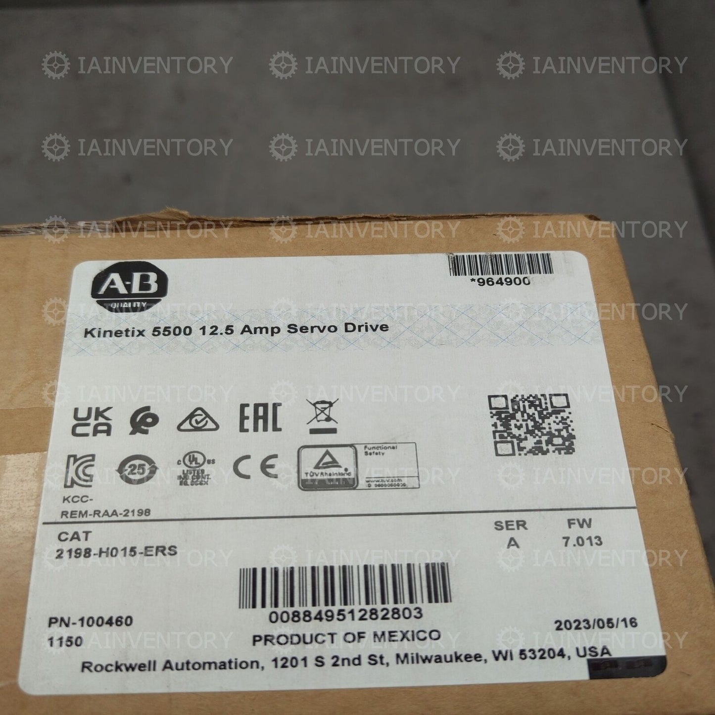 Allen-Bradley 2198-H015-ERS Fast - ALLEN-BRADLEY