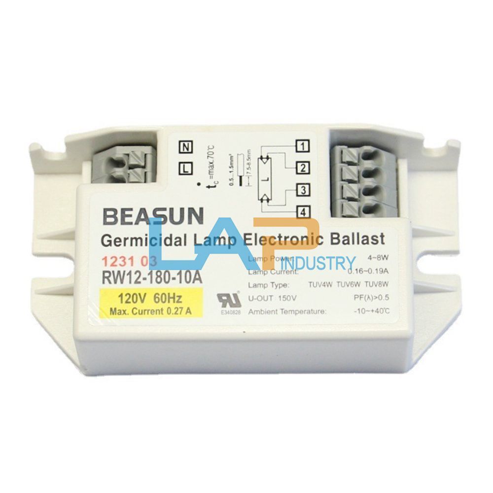 BEASUN Electronic Ballast RW12-180-10A 120V 60Hz - BEASUN