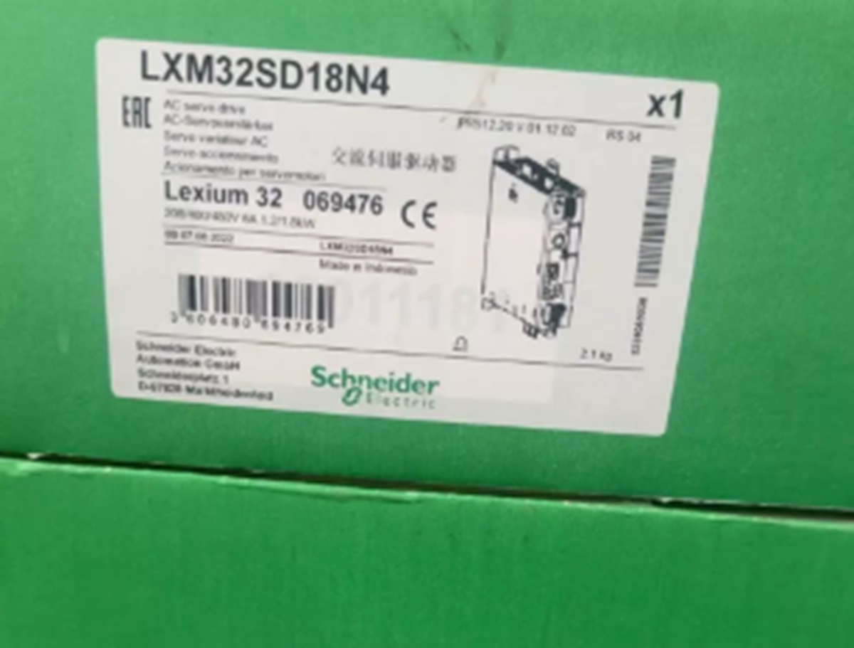 SCHNEIDER LXM32SD18N4 Servo Drive | High Precision Motor Control | Schneider Electric Industrial Automation Components - SCHNEIDER ELECTRIC