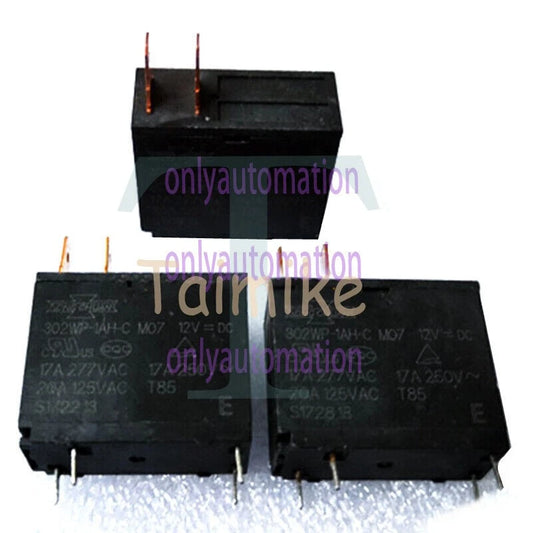 10Pcs SONG CHUAN 302WP-1AH-C M07 12VDC Power Relay 17A 277VAC 4Pins~