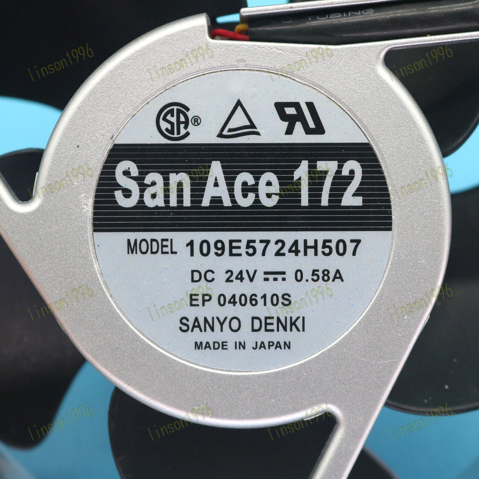 New 109E5724H507 172x150x51mm 3Pin 24V 0.58A - SANYO