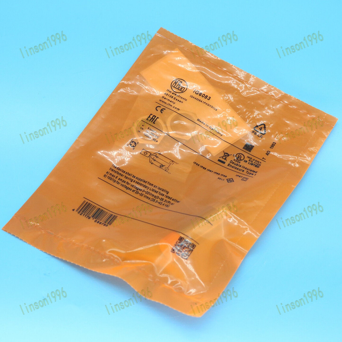 1PC IG6083 - IFM Inductive Proximity Switch Sensor - IFM